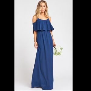 Show Me Your Mumu Blue Maxi *NEW WITH TAGS*